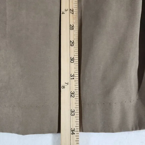 Vintage London Fog Maincoat Womens Size Medium  Reg Khaki Made In USA - Picture 9 of 16